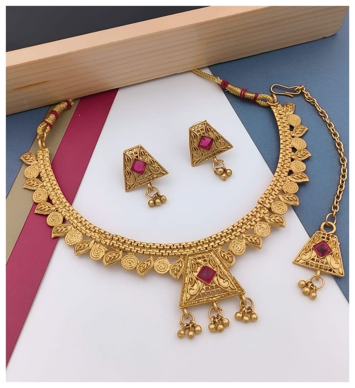 Blue Pinafore Denim Dress